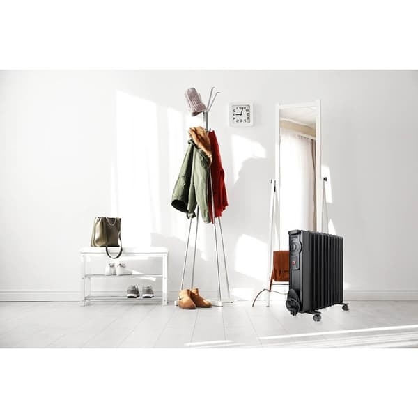 BLACK+DECK Oljefyllt element 2000W Svart