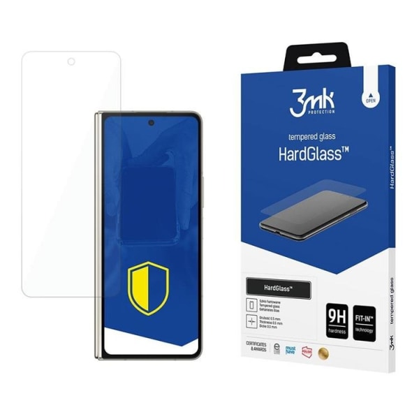 3MK Galaxy Z Fold 5 Härdat Glas Skärmskydd (Front)