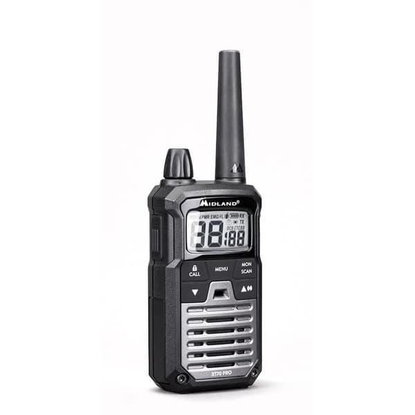 Midland Walkie Talkie XT70 Pro Duo - Svart/Mörkgrå