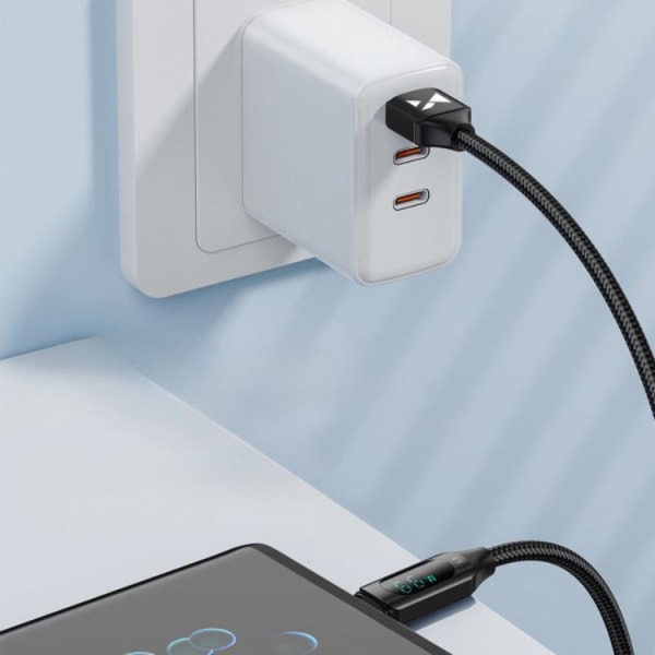 Wozinsky USB-A til USB-C-kabel (2m) - Sort