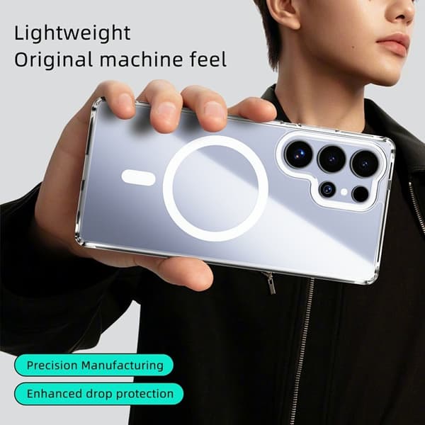 ABEEL Mobilskal till Samsung Galaxy S25+ MagSafe Anti Scratch Svart