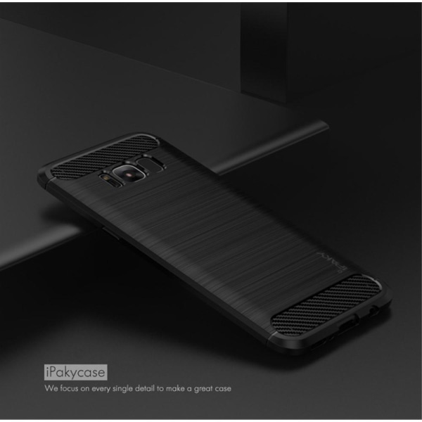 iPaky Mobile Suojakuori Samsung Galaxy S8 Plus -puhelimelle - musta Black