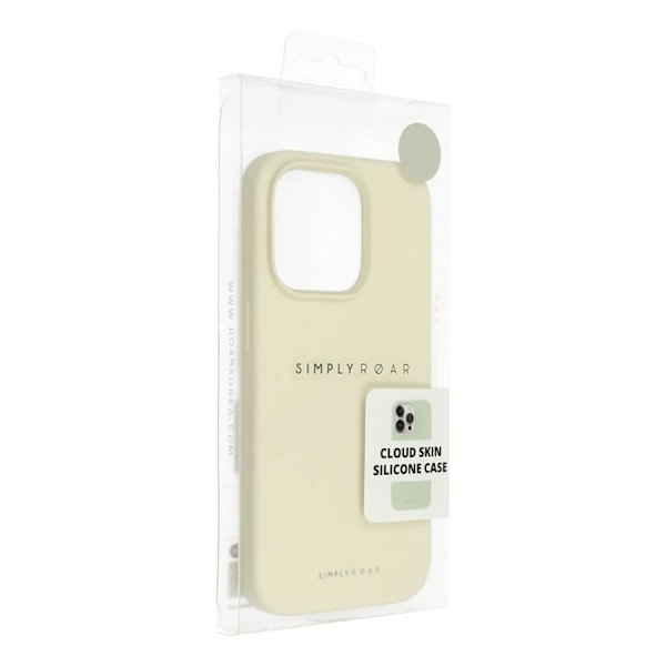 Roar iPhone 11 Pro Max Mobilskal Roar Cloud Skin - Ljusgul