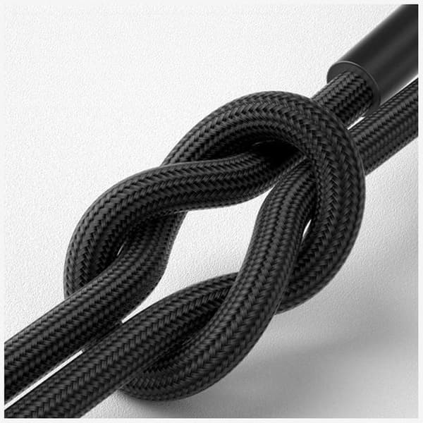 3MK USB-C till USB-C 60W kabel 20V/3A 5m N-SERIES Hyper - Svart Svart