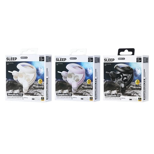 REMAX In-Ear Hörlurar Bluetooth Sleepbuds Z3 Lila