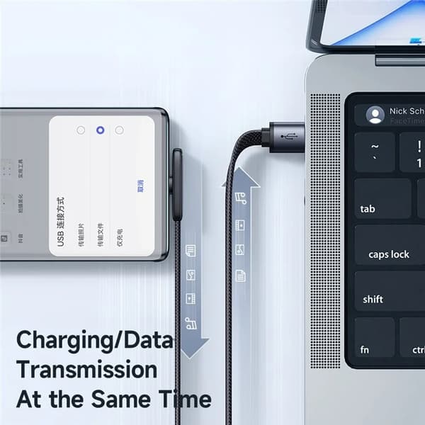 MCDODO USB-A - USB-C 100W Kabel 1.8m 6A CA-3341 MDD - Svart Svart