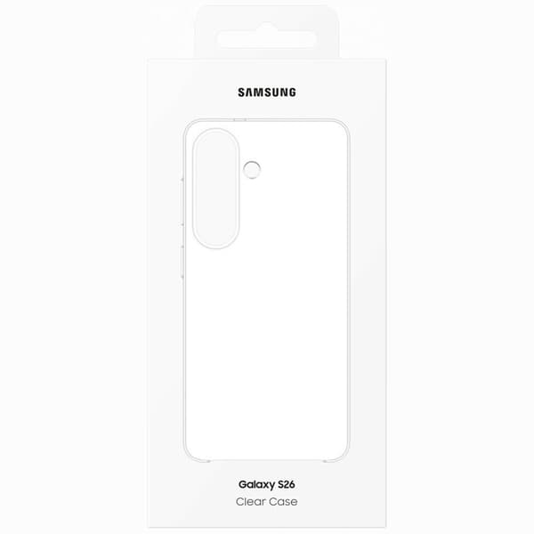 SAMSUNG Mobilskal För Galaxy S26 Clear - Transparent Transparent