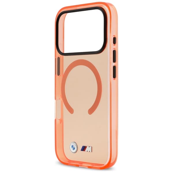 BMW Mobilskal iPhone 17 Pro Magsafe M IML Metal Logos - Orange Orange