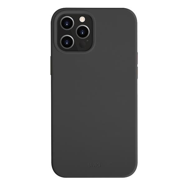UNIQ Lino Hue iPhone 12 Pro Max - Svart Svart