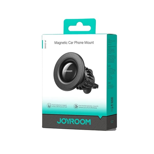 Joyroom Magnetisk Bilhållare för Luftventil - Svart Svart