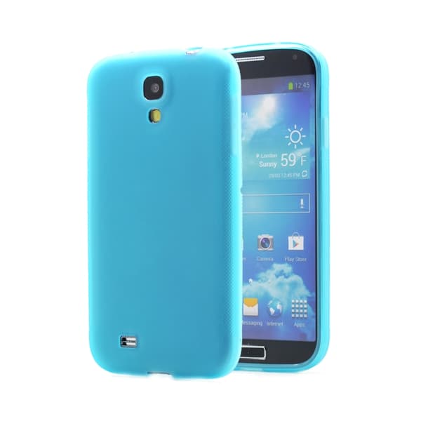 Grip FlexiSkal till Samsung Galaxy S4 - i9500 (Ljus Blå) Blå