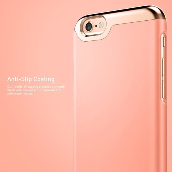 Caseology Savoy Skal till Apple iPhone 6(S) Plus  (Rosa - Rose G