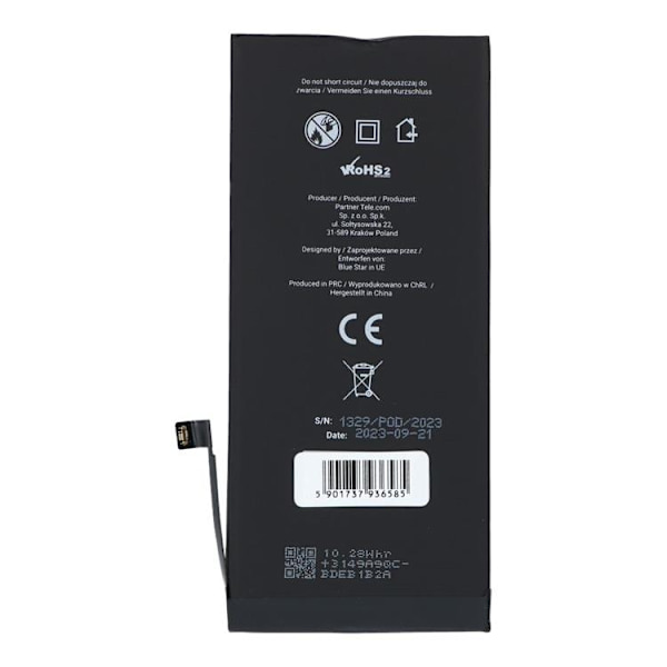 Blue Star iPhone 8 Plus Batteri HQ 2691 mAh