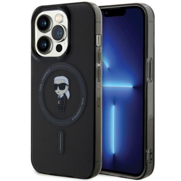Karl Lagerfeld iPhone 15 Pro Max -mobiilikotelo Magsafe IML Ikonik