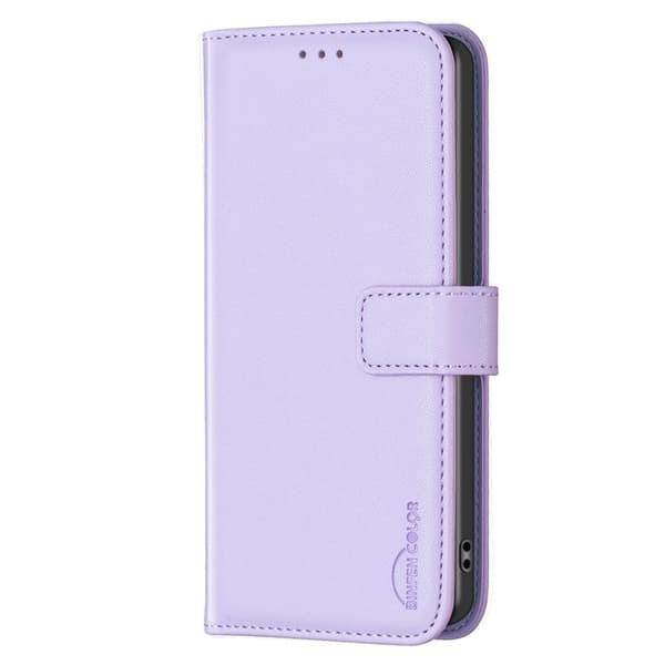 BINFEN Samsung Galaxy S26 Pro Plånboksfodral Folio Flip Konstläder - Lila