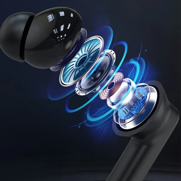 TWS Trådlösa Bluetooth-Hörlurar In-Ear BY16 5.4 Noise-Cancelling