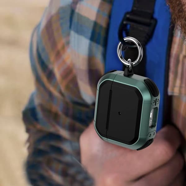 Eggshell Shockproof Skal till Apple Airpods 3 - Röd Röd