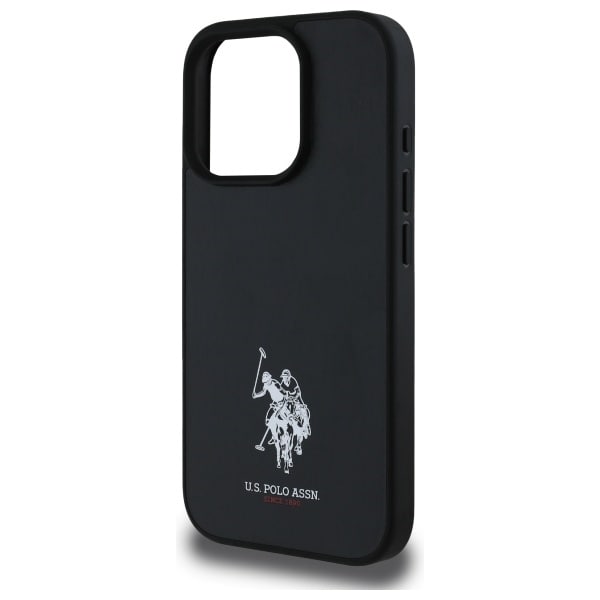 US Polo Mobilskal till iPhone 15 Pro Max Leather Embroidered