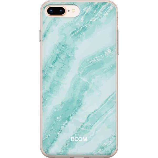 Mobilcover til Apple iPhone 7 Plus med Mint Marble