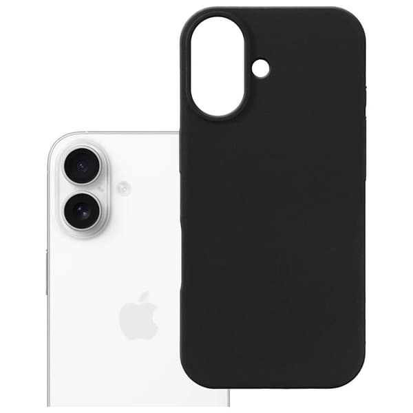 3MK Mobilskal till iPhone Air MagSafe Hardy Silikon - Grafit Svart