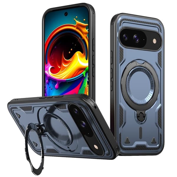 Mobilskal till Google Pixel 10/10 Pro Plast Militärt Skydd - Blå