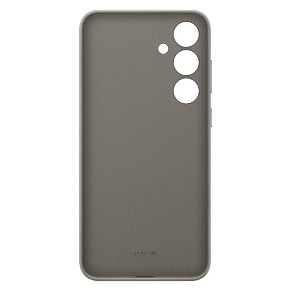Samsung Galaxy S24 Plus Mobilskal Vegan Läder - Grå