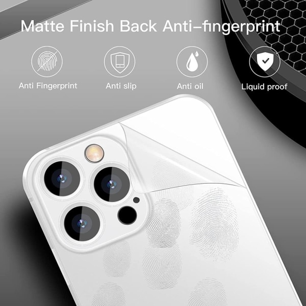 BOOM Zero iPhone 14 Pro Max -kuori Ultra Slim - himmeä