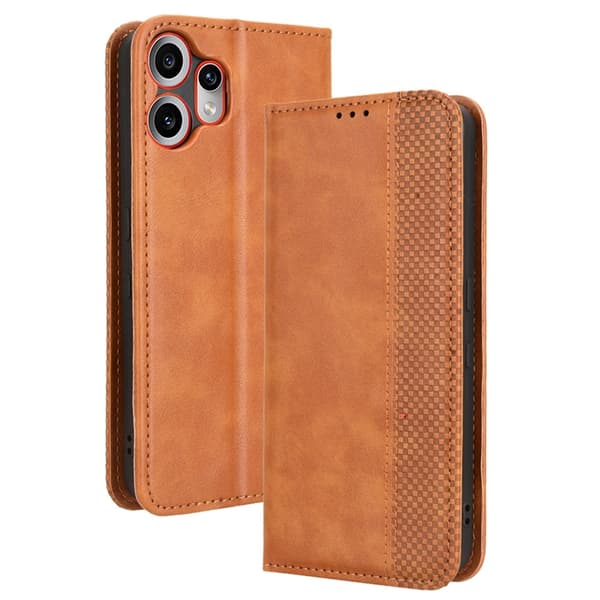 Nothing CMF Phone 2 Pro Plånboksfodral Retro Kickstand - Brun Brun
