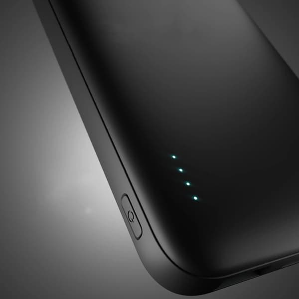 SBS Powerbank 10000mAh 10W USB-A - USB-C Infinity - Sort Svart
