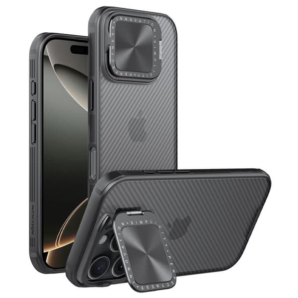 NILLKIN Camshield Prop Series Mobilskal till iPhone 16 Pro Vit