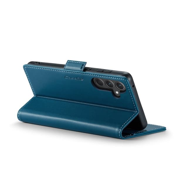CASEME Plånboksfodral Konstläder för Samsung Galaxy A35 5G - Blå
