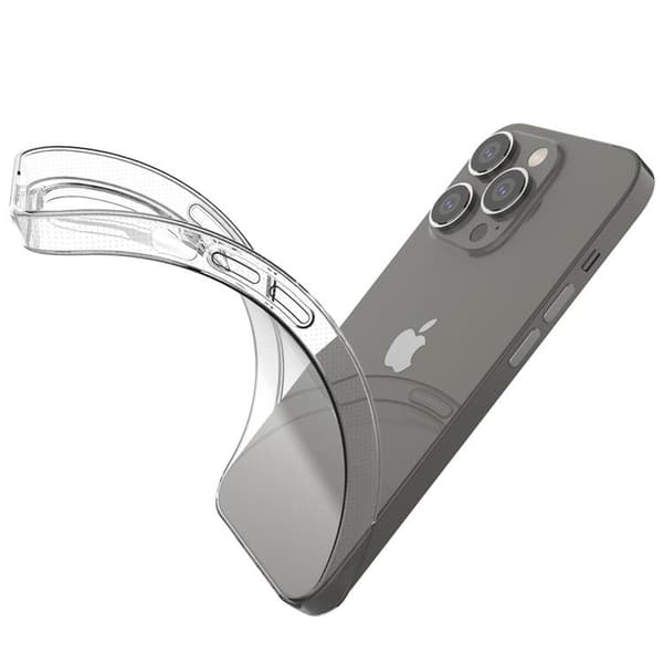 iPhone 14 Pro Skal Ultra Clear - Läpinäkyvä Transparent