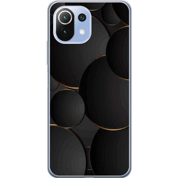 Telefontaske til Xiaomi Mi 11 Lite med luksus cirkler