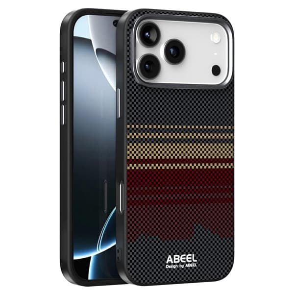 ABEEL Mobilskal till iPhone 17 Pro MagSafe Ultra Slim PC TPU Sunrise