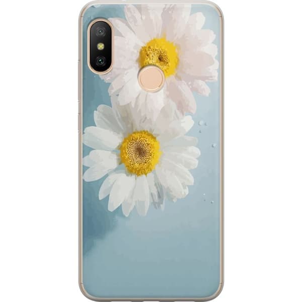 Mobilcover til Xiaomi Redmi 6 Pro med Sommerblomster