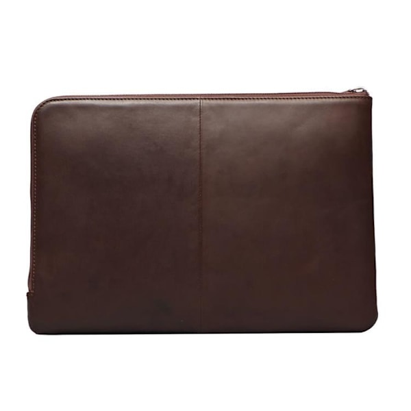 BUFFALO äkta läder Datorfodral Mac & PC 15" - Brun