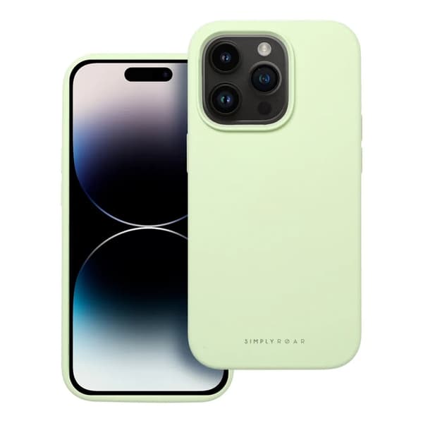 Mobilskal till iPhone 15 Pro Roar Cloud Skin - Ljusgrön Grön