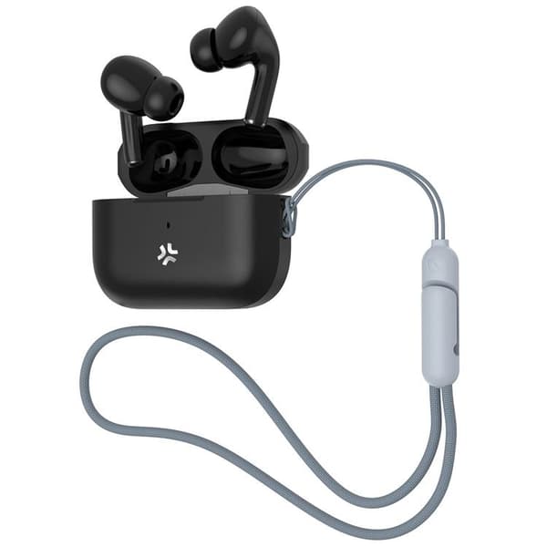 Celly Harmony True Wireless Bluetooth In-Ear-Hörlurar ANC+ENC - Svart Black