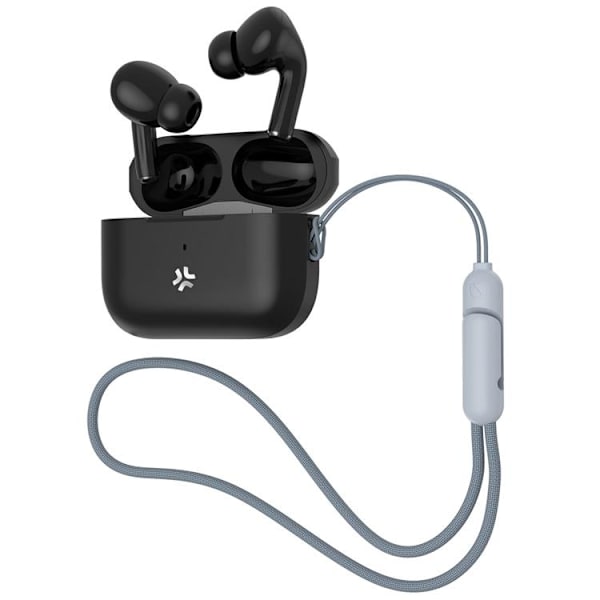 Celly Harmony True Wireless Bluetooth In-Ear-Hörlurar ANC+ENC - Svart Svart