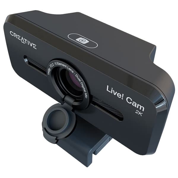 Creative Webbkamera QHD Sync V3 2K - Svart Svart