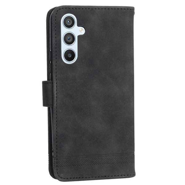 DIERFENG DF-03 Plånboksfodral för Samsung Galaxy A54 5G - Konstläder - Svart