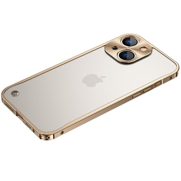 iPhone 14 Plus Skal Metall Slim - Guld