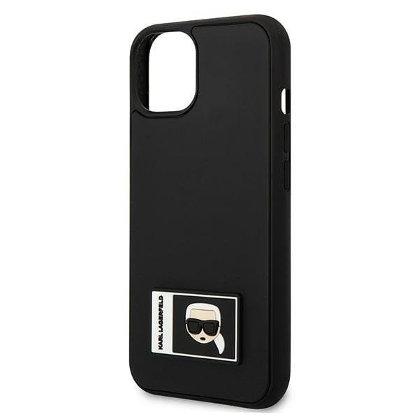 Karl Lagerfeld iPhone 13 Skal Ikonik Patch - Svart Svart