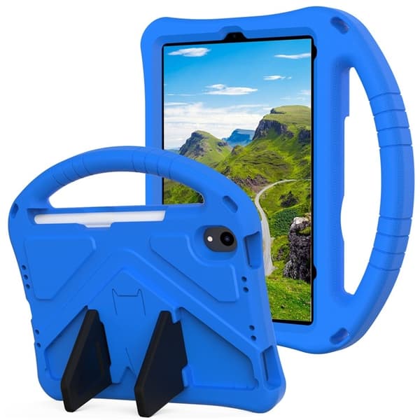 iPad mini (2024/2021) Skal EVA Kickstand - Blå Blå