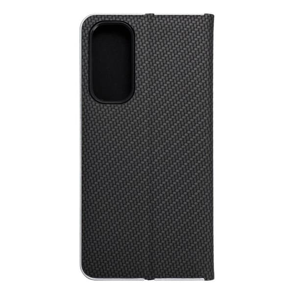 Galaxy A55 Plånboksfodral Luna Carbon - Svart Black