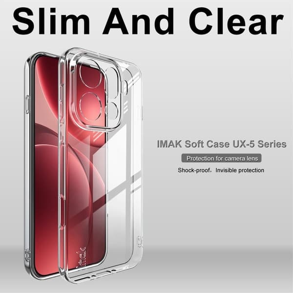 IMAK Mobilskal till Oppo Find X9 Pro 5G Plast Transparent - Pattern No.3