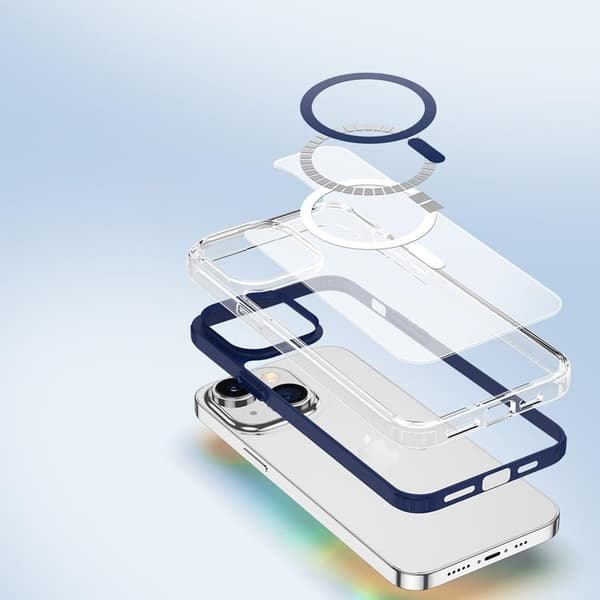 Dux Ducis iPhone 14 Plus Skal MagSafe Clin2 Magnetic - Blå Blå