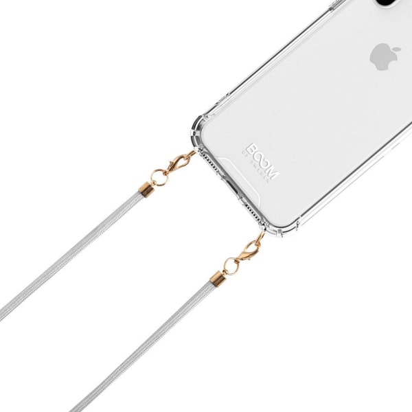 Boom iPhone 13 Pro skal med mobilhalsband- Rope Grey