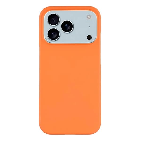 Mobilskal till iPhone 17 Pro Drop Proof Frosted - Orange Orange