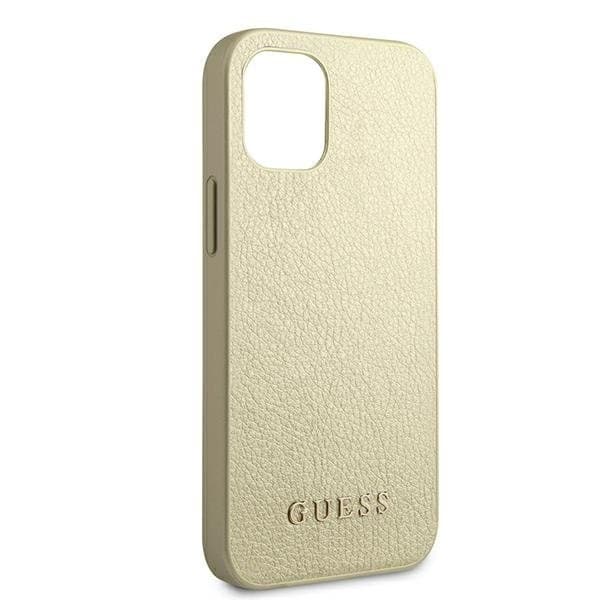 Guess Skal iPhone 12 Mini Iridescent - Guld Yellow